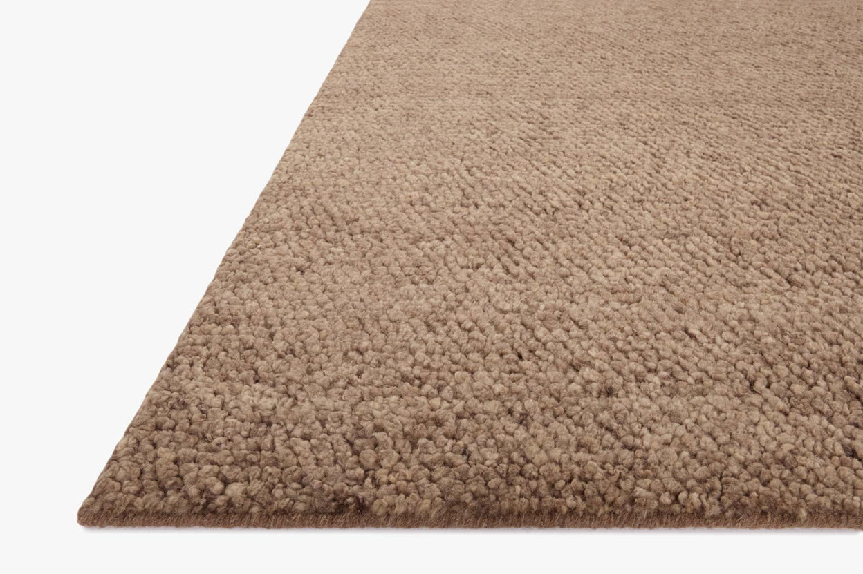 Brigette Romanek x Loloi Frida Dark Taupe Rug 1- RUGS - wool Loloi