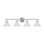 Belcarra 4 - Light Bath LIGHTING - vanity Visual Comfort Brushed Steel