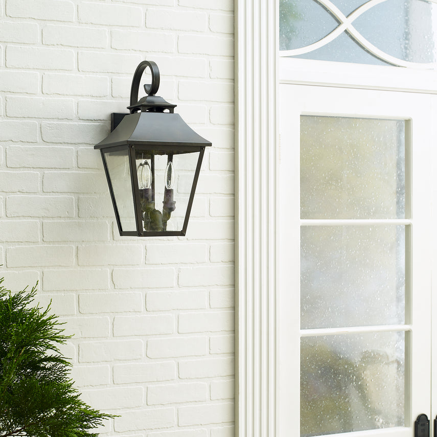 Galena Medium Wall Lantern LIGHTING - outdoor fixture Visual Comfort - Studio
