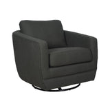 Baltimore Swivel Glider Club Chair FURNITURE - accent chairs LH IMPORTS Evergreen
