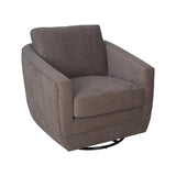 Baltimore Swivel Glider Club Chair FURNITURE - accent chairs LH IMPORTS Pecan Brown