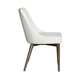 FLOOR MODEL - Frits Dining Chair - set of 2 - Taupe/Dark Brown FURNITURE - floor model LH IMPORTS