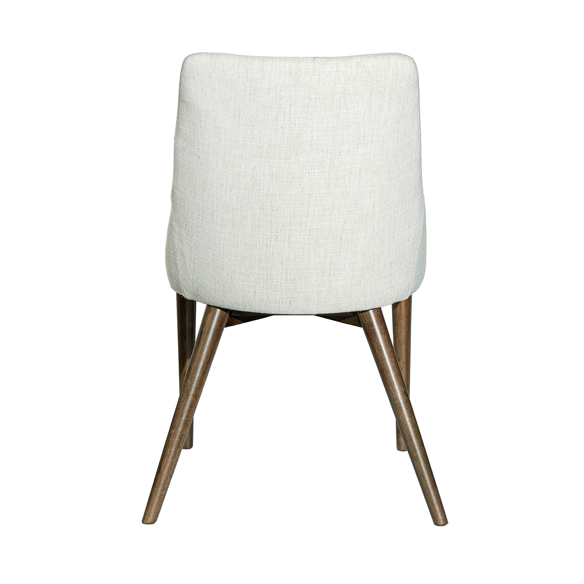 FLOOR MODEL - Frits Dining Chair - set of 2 - Taupe/Dark Brown FURNITURE - floor model LH IMPORTS
