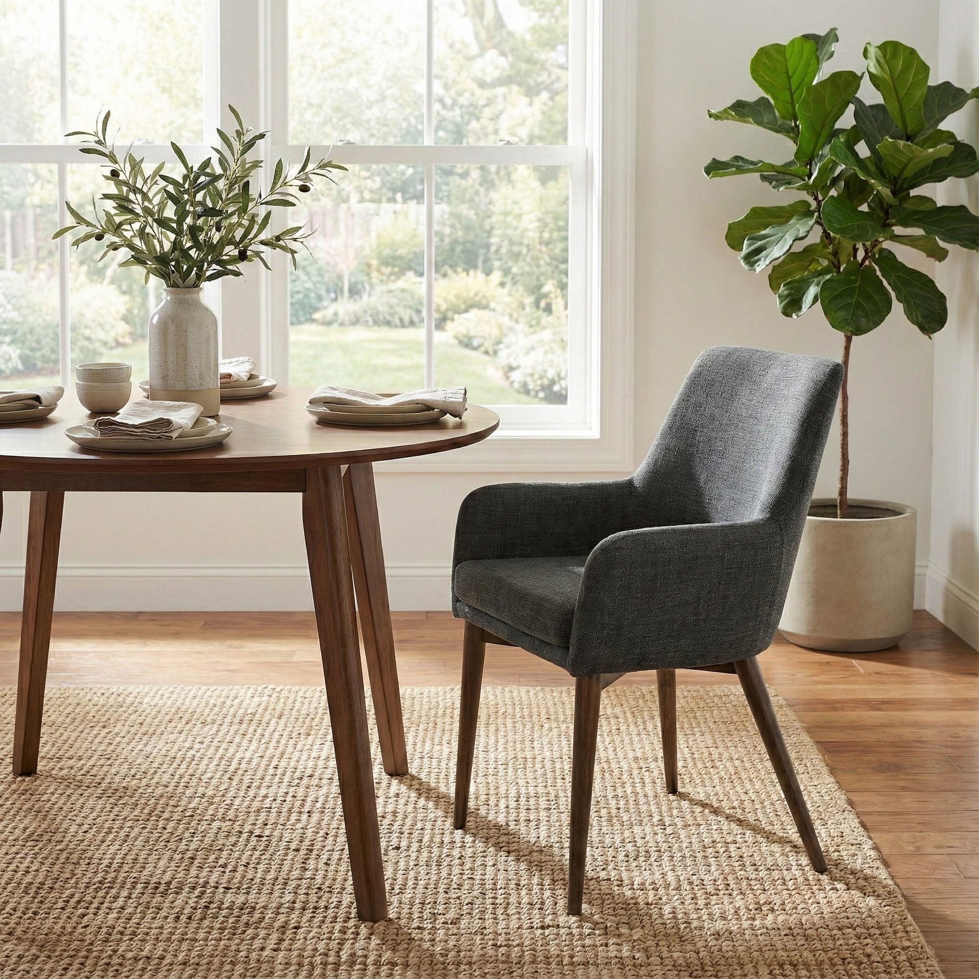 Frits Dining Armchair - set of 2 FURNITURE - dining chairs LH IMPORTS