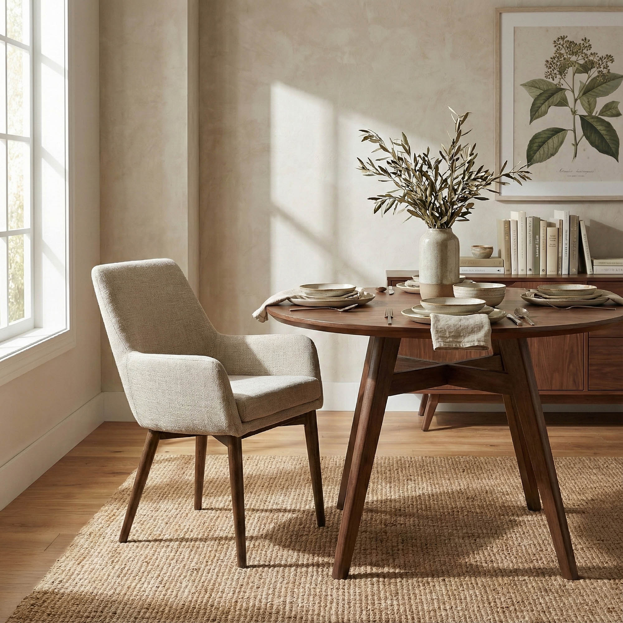 Frits Dining Armchair - set of 2 FURNITURE - dining chairs LH IMPORTS