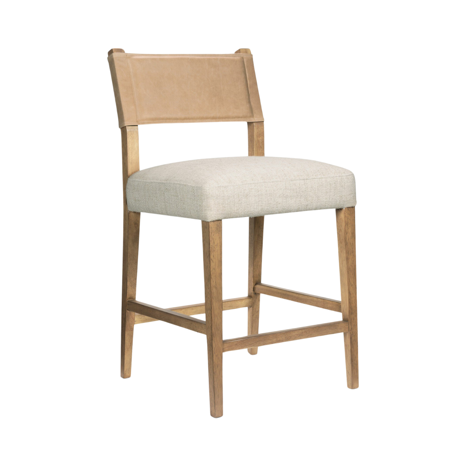 Ferris Bar and Counter Stool 12 - a - FURNITURE - bar/counter stool Four Hands Thames Cream Counter