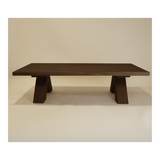 Porter Reclaimed Wood Coffee Table 4 - a - FURNITURE - coffee table - rectangle Hauer Market Aged Brown