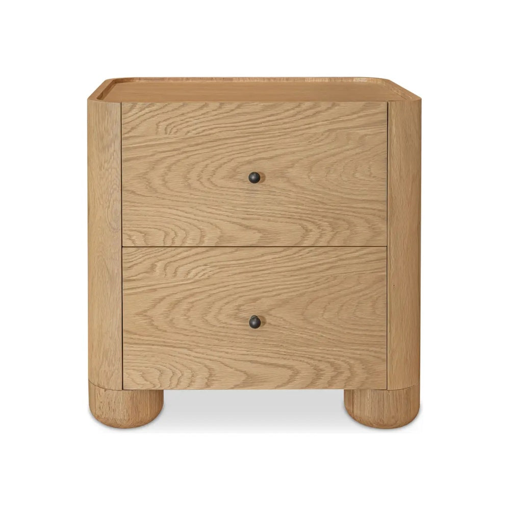 Garrick Nightstand Furniture - Nightstands Moe's Furniture Natural