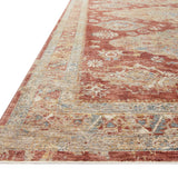 Loloi Gaia Gold / Brick Rug No.2 RUGS - synthetic Loloi
