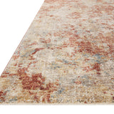 Loloi Gaia Taupe / Brick Rug RUGS - synthetic Loloi