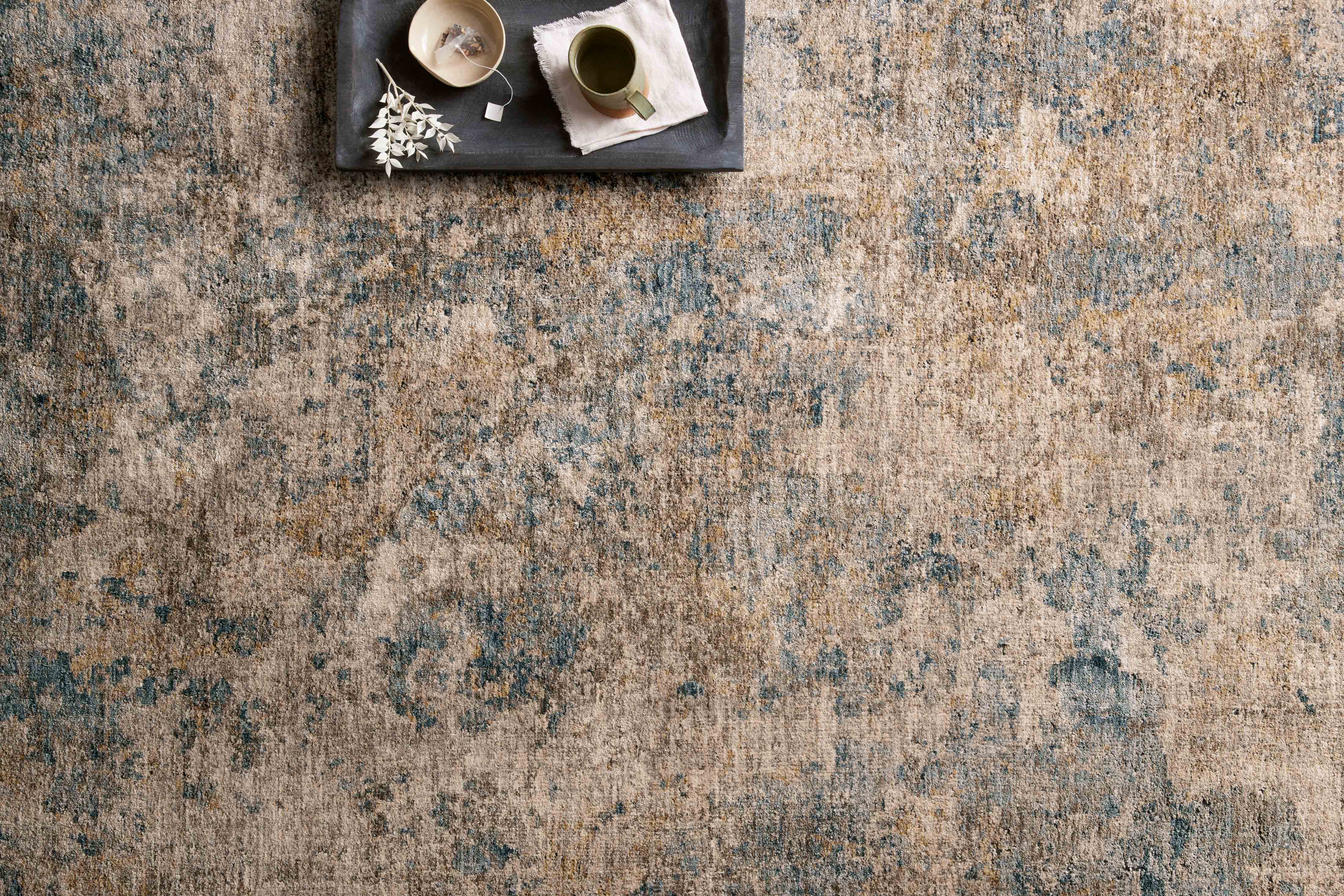 Loloi Gaia Taupe / Denim Rug