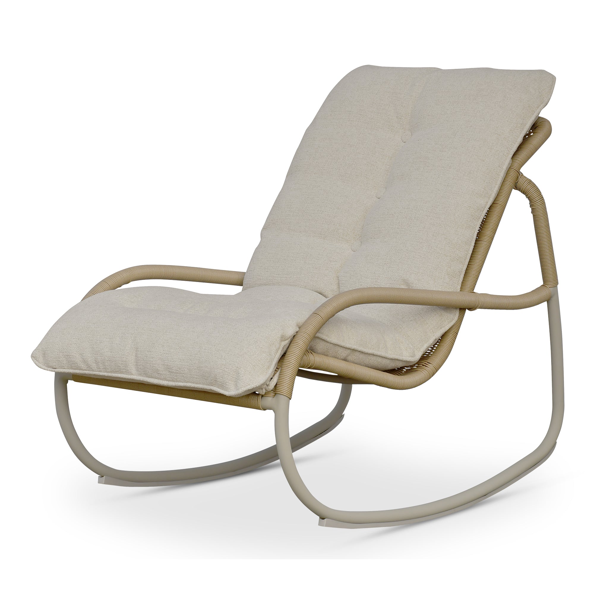 Lyrik Outdoor Rocking Chair Furniture - Occasional Chairs Moe's Furniture