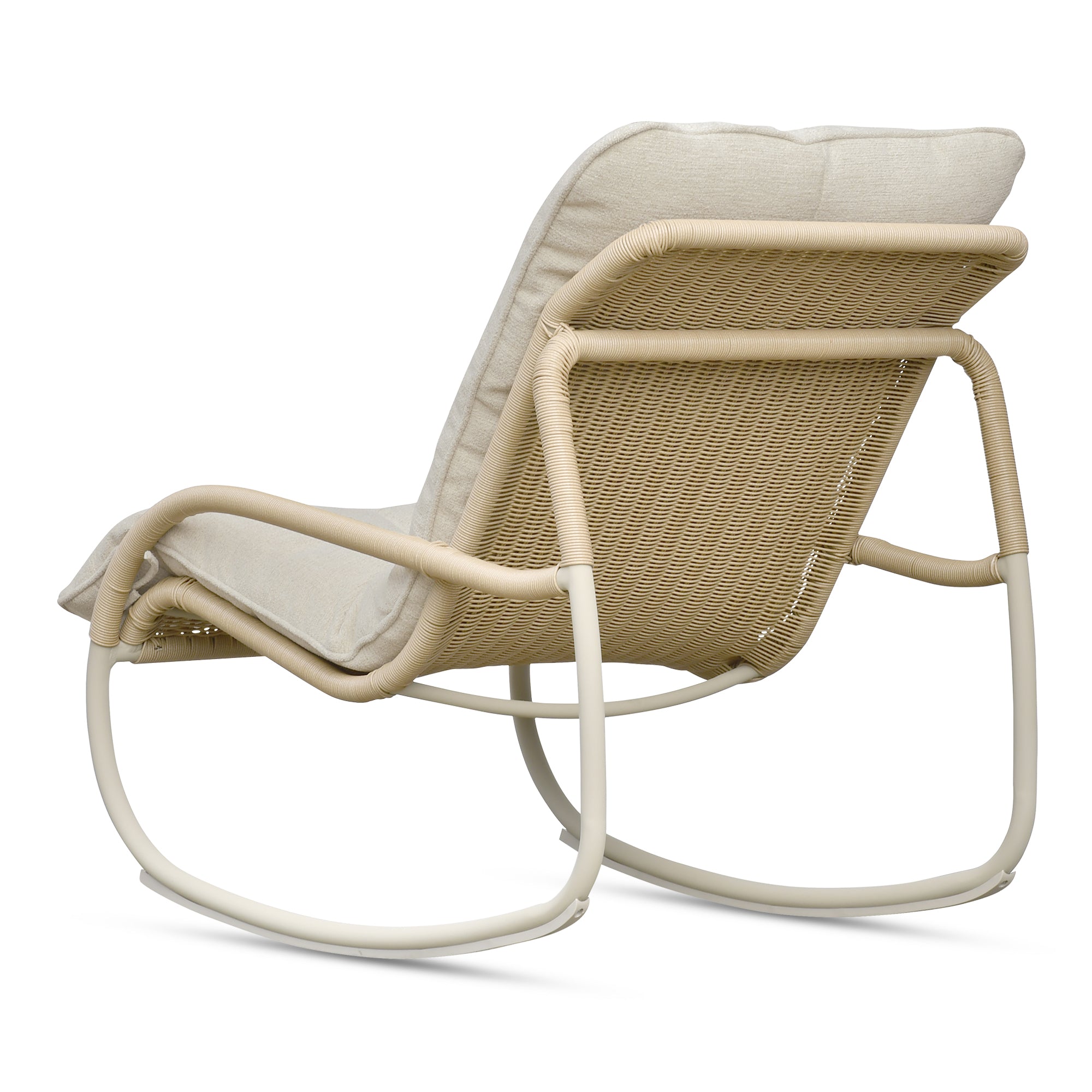 Lyrik Outdoor Rocking Chair Furniture - Occasional Chairs Moe's Furniture