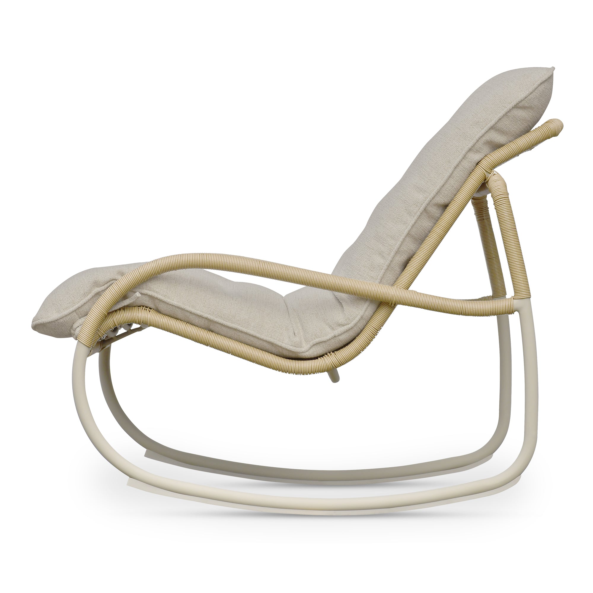 Lyrik Outdoor Rocking Chair Furniture - Occasional Chairs Moe's Furniture