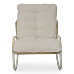 Lyrik Outdoor Rocking Chair Furniture - Occasional Chairs Moe's Furniture Beige