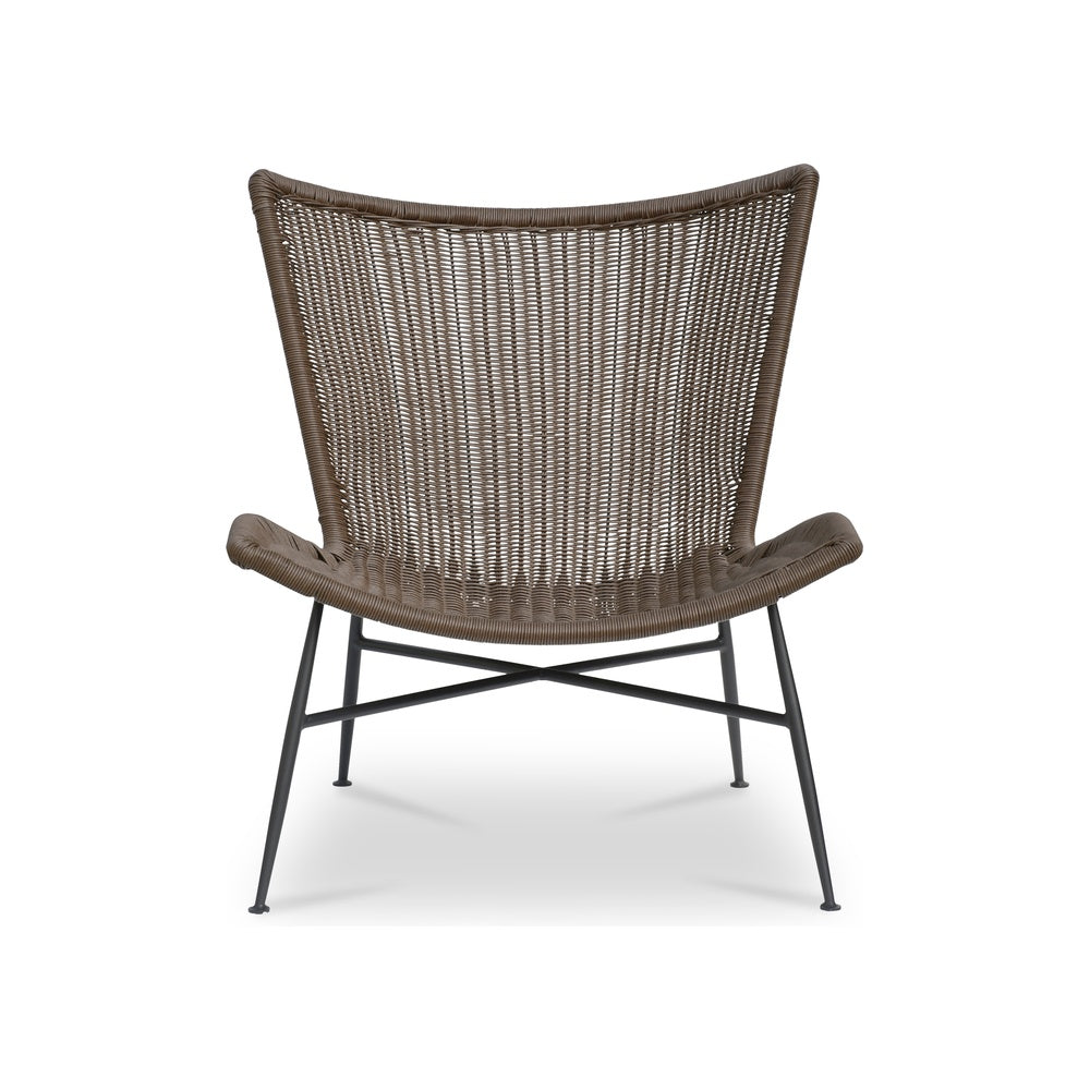 Pippa Outdoor Accent Chair FURNITURE - accent chair Moe's Furniture Brown
