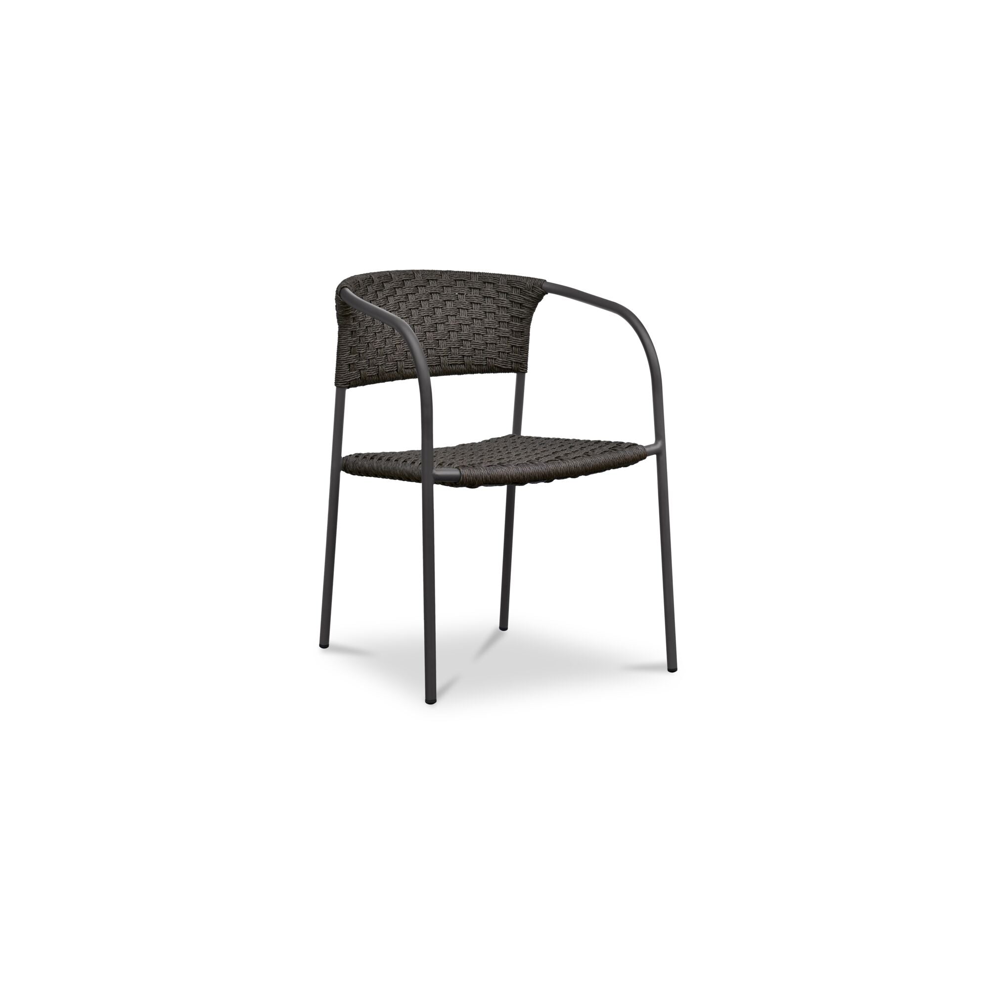 Zolia Outdoor Dining Chair - Set of Two FURNITURE - dining chairs Moe's Furniture Dark Brown