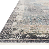 Loloi Gemma Charcoal / Multi Rug RUGS - synthetic Loloi