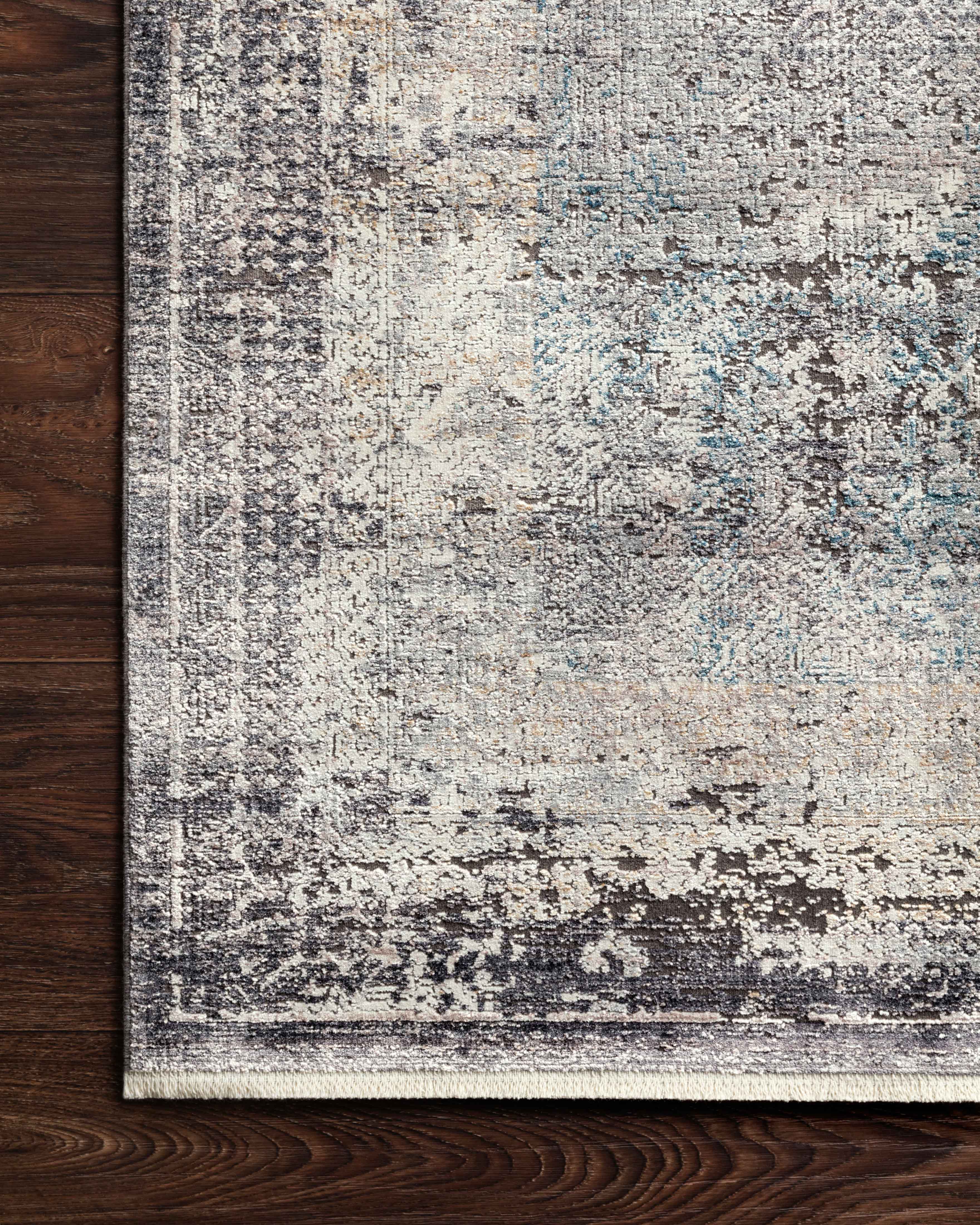 Loloi Gemma Charcoal / Multi Rug RUGS - synthetic Loloi