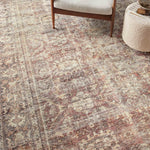 Amber Lewis x Loloi Georgie Bordeaux / Antique Rug 0-patterned rugs Loloi