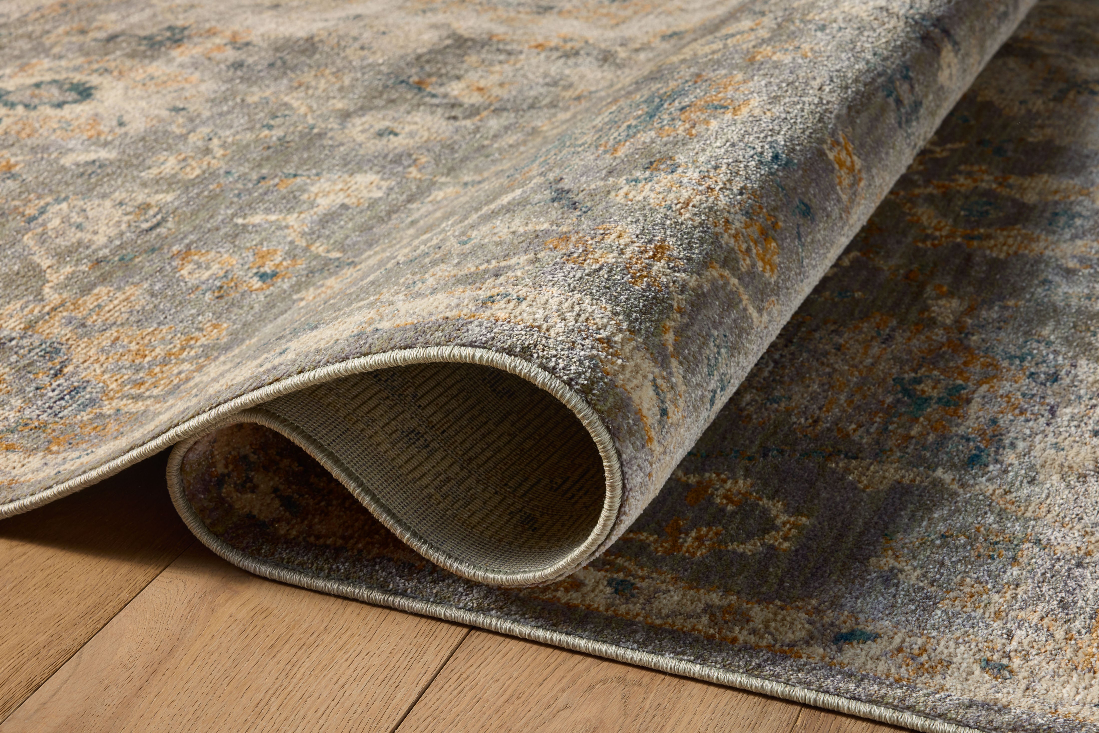 Loloi Giada Sage / Gold Rug RUGS - patterned Loloi