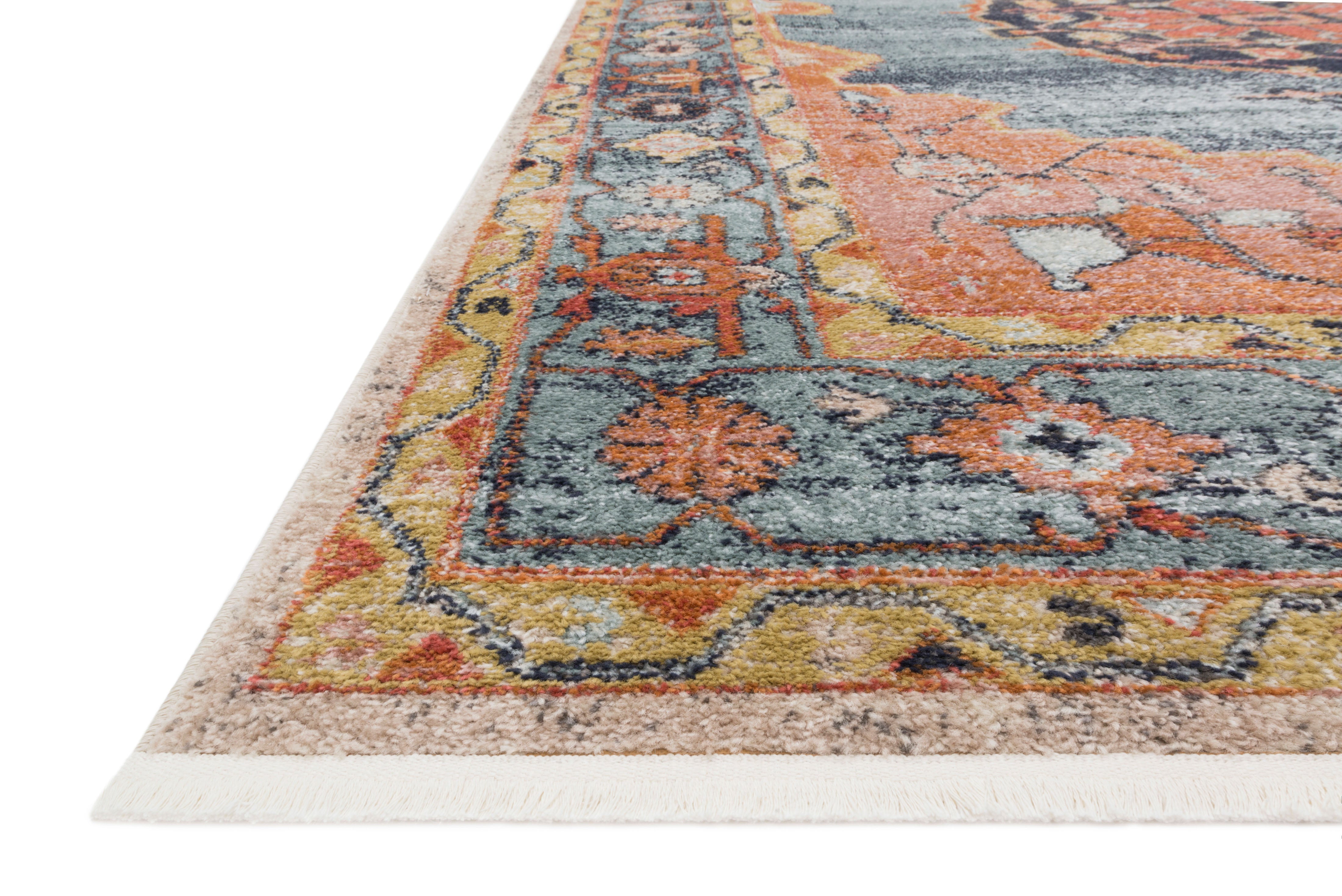 Magnolia Home By Joanna Gaines x Loloi Graham Blue / Sunrise Rug Loloi