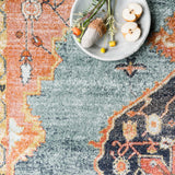 Magnolia Home By Joanna Gaines x Loloi Graham Blue / Sunrise Rug Loloi