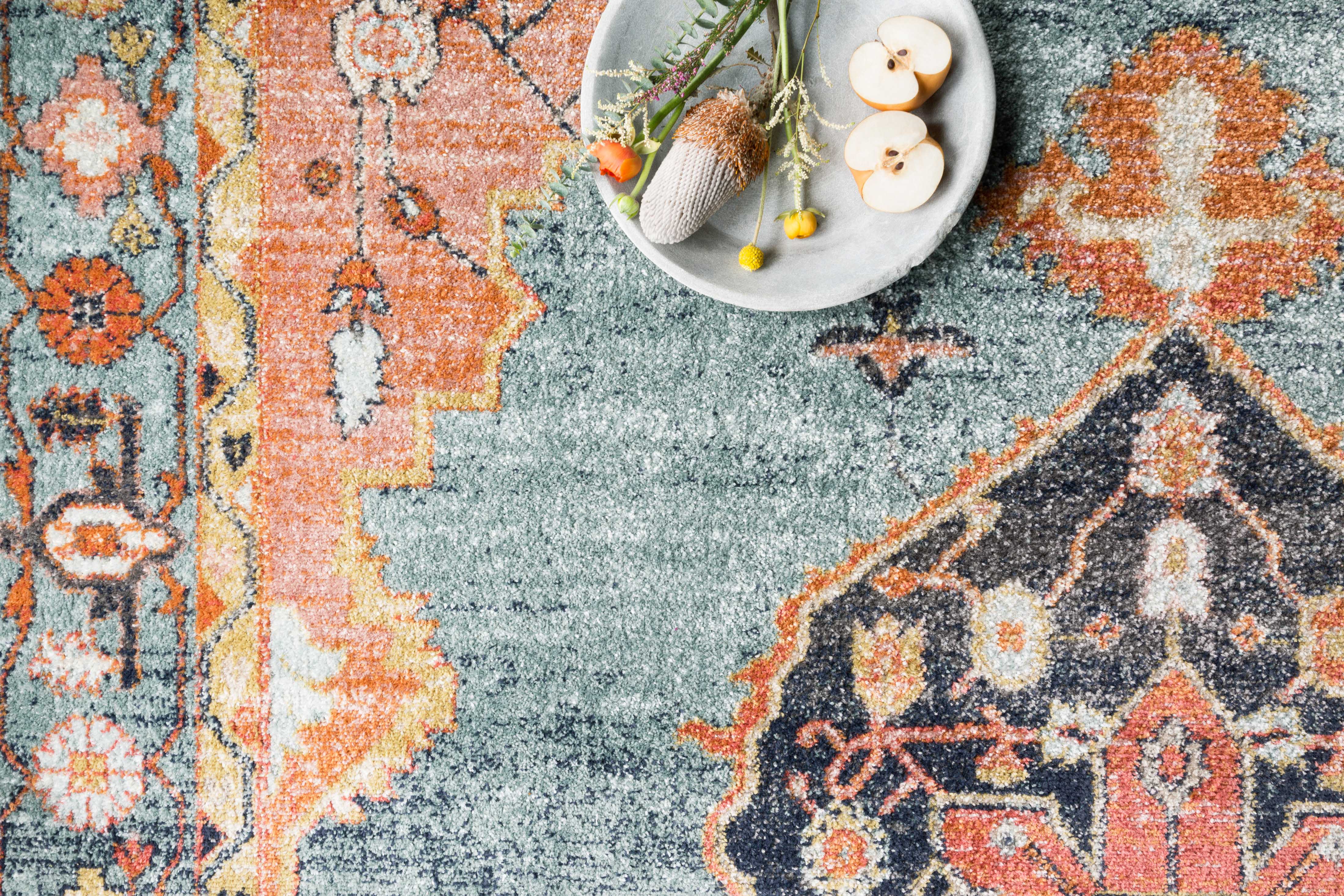 Magnolia Home By Joanna Gaines x Loloi Graham Blue / Sunrise Rug Loloi