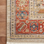 Magnolia Home By Joanna Gaines x Loloi Graham Persimmon / Ant.Ivory Rug Loloi