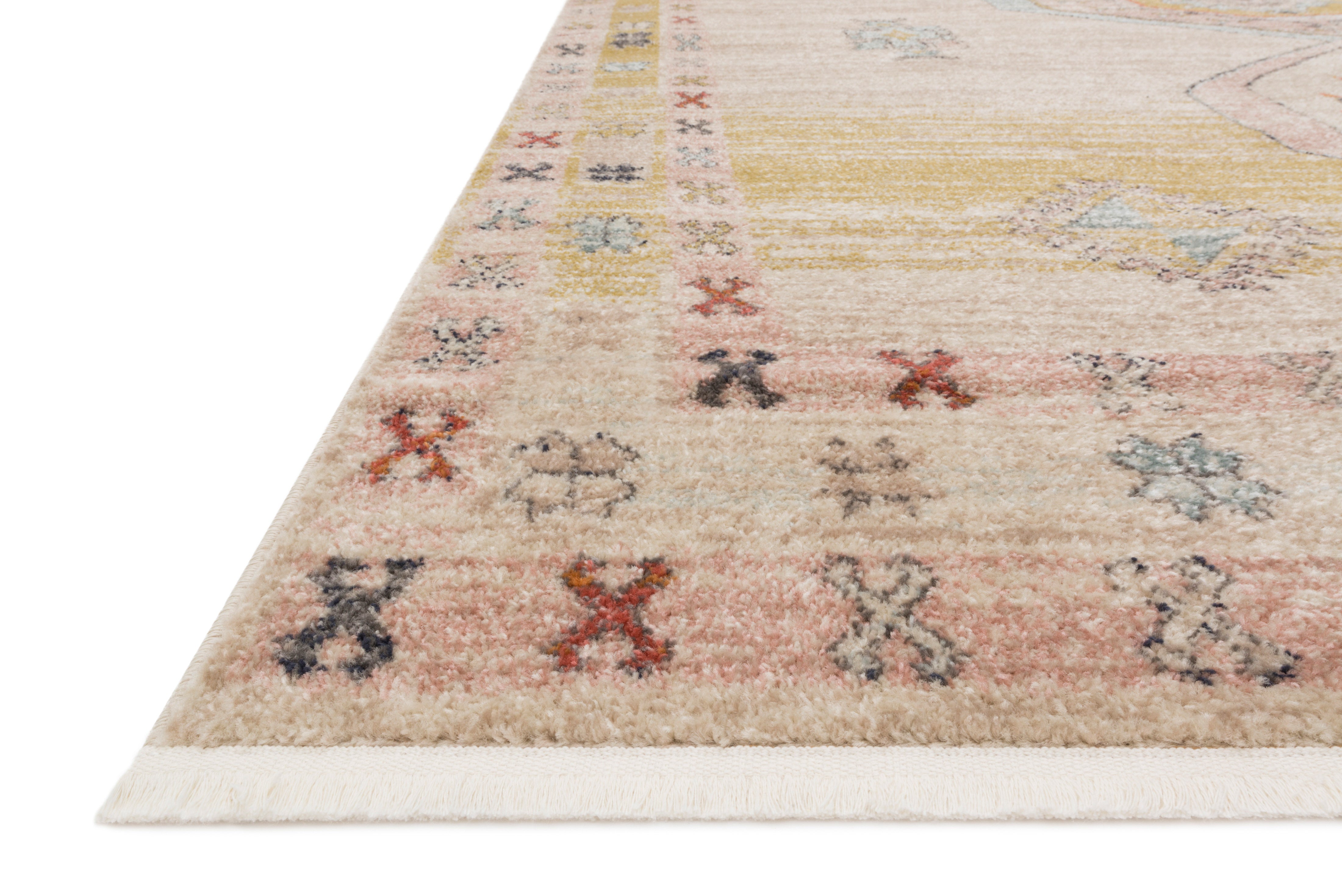 Magnolia Home By Joanna Gaines x Loloi Graham Antique Ivory / Multi Rug Loloi