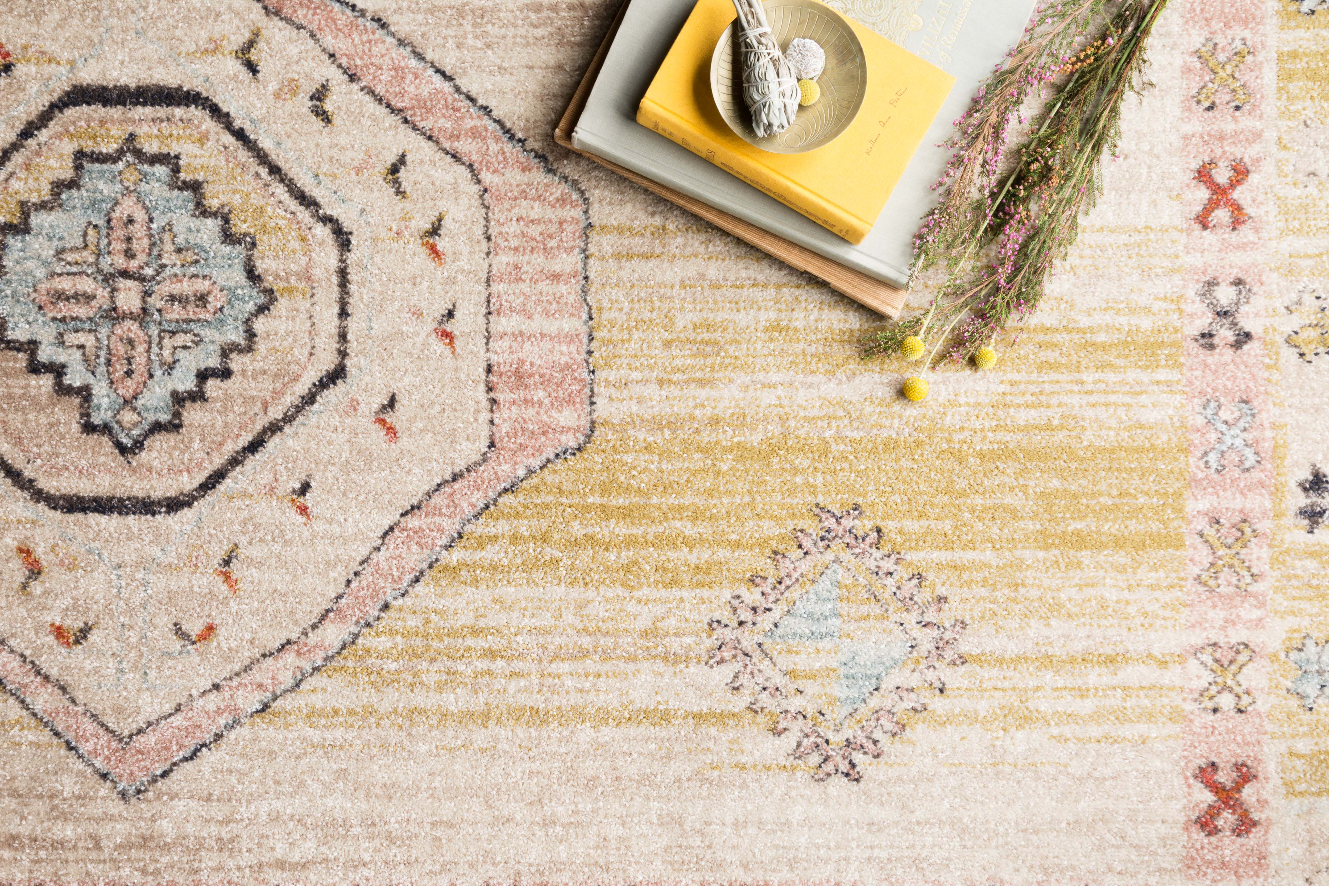 Magnolia Home By Joanna Gaines x Loloi Graham Antique Ivory / Multi Rug Loloi