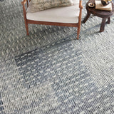 Amber Lewis x Loloi Gwyneth Denim / Sky Rug 2-patterned Loloi