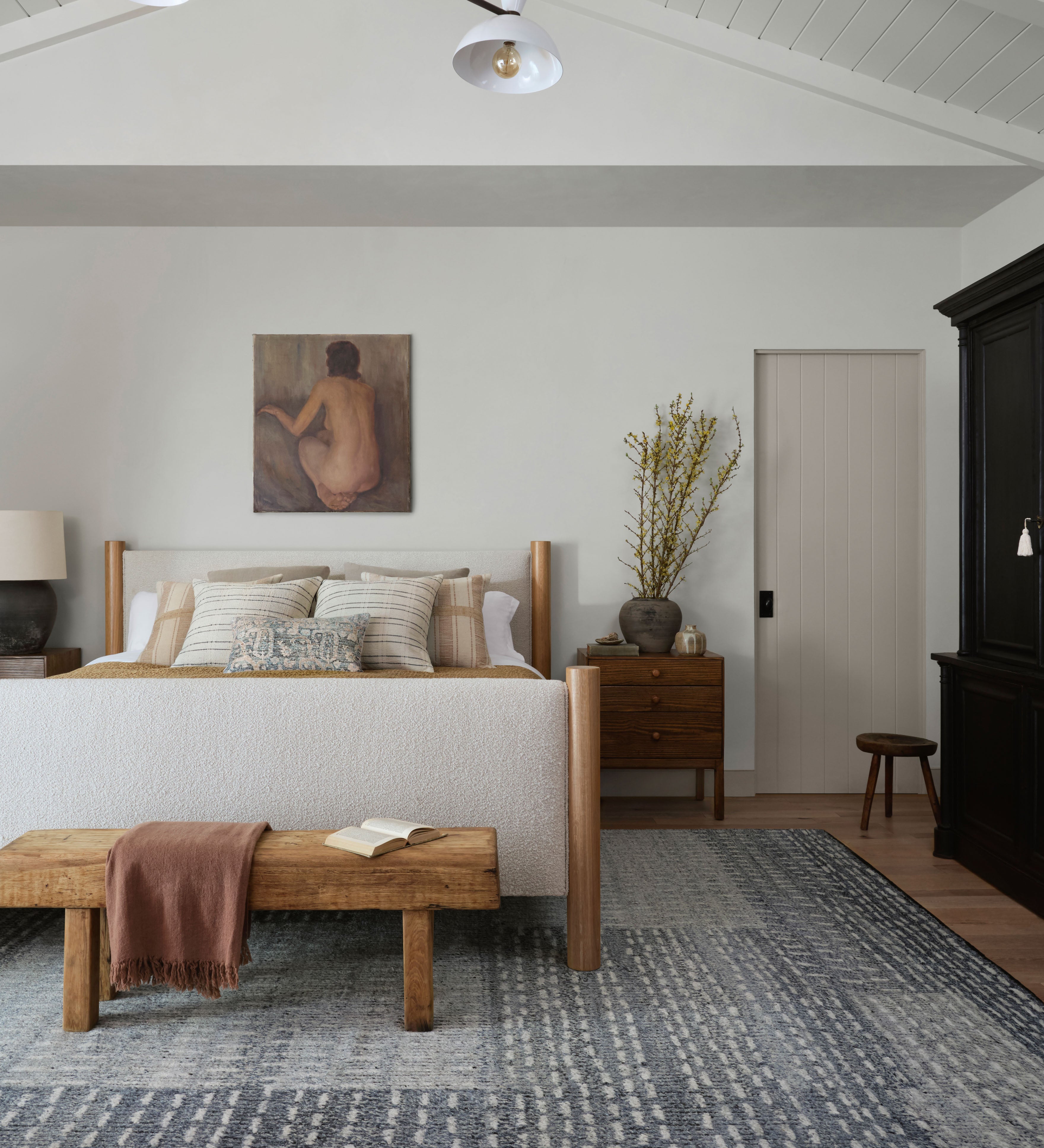 Amber Lewis x Loloi Gwyneth Denim / Sky Rug 2-patterned Loloi