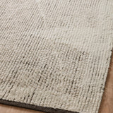 Amber Lewis x Loloi Gwyneth Ivory / Taupe Rug 1- RUGS - wool Loloi