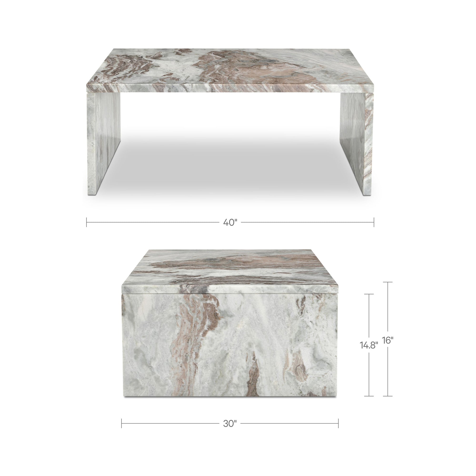 Riya Coffee Table FURNITURE - coffee table Moe's Furniture