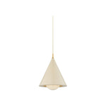 Jolene Pendant LIGHTING - Pendant Hudson Valley Lighting Aged Brass Small