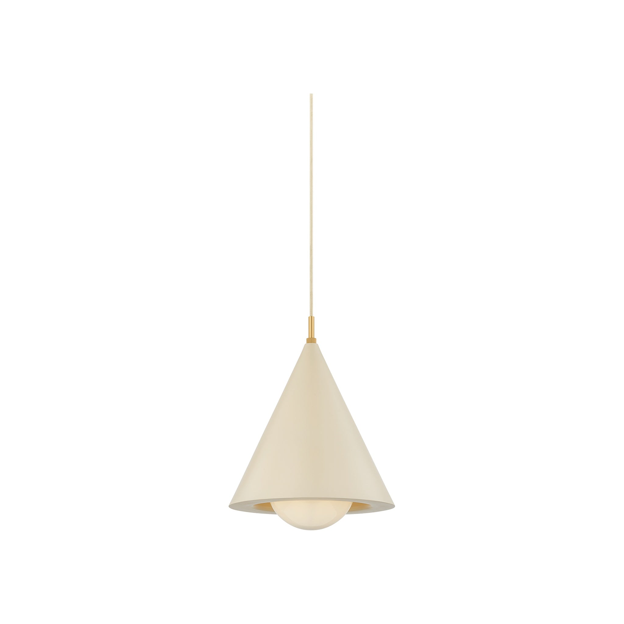 Jolene Pendant LIGHTING - Pendant Hudson Valley Lighting Aged Brass Small