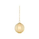 Bernadine Pendant LIGHTING - pendant Hudson Valley Lighting Aged Brass Small