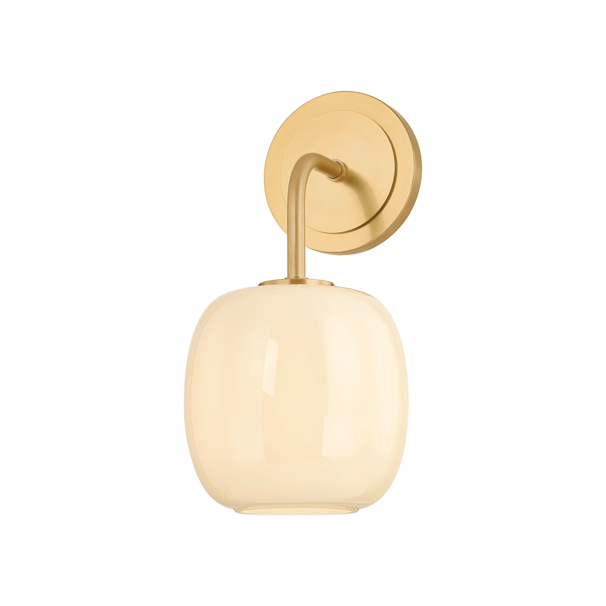 Lisette Wall Sconce, Aged Brass