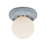 Tyra Flush Mount LIGHTING - flush mount Hudson Valley Lighting Aged Brass