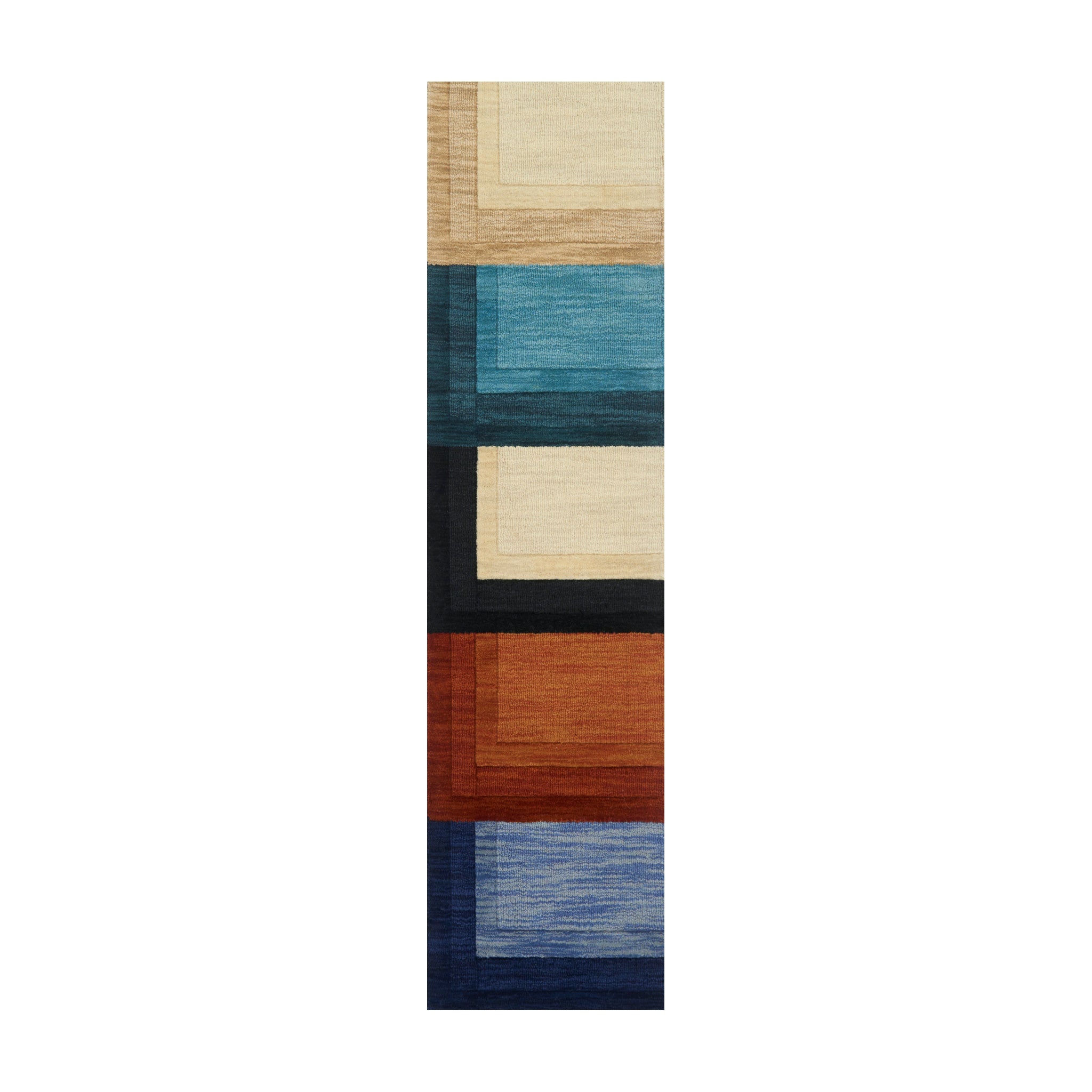 Loloi Hamilton Color Blanket Rug No.1, 1'6" x 7'6"