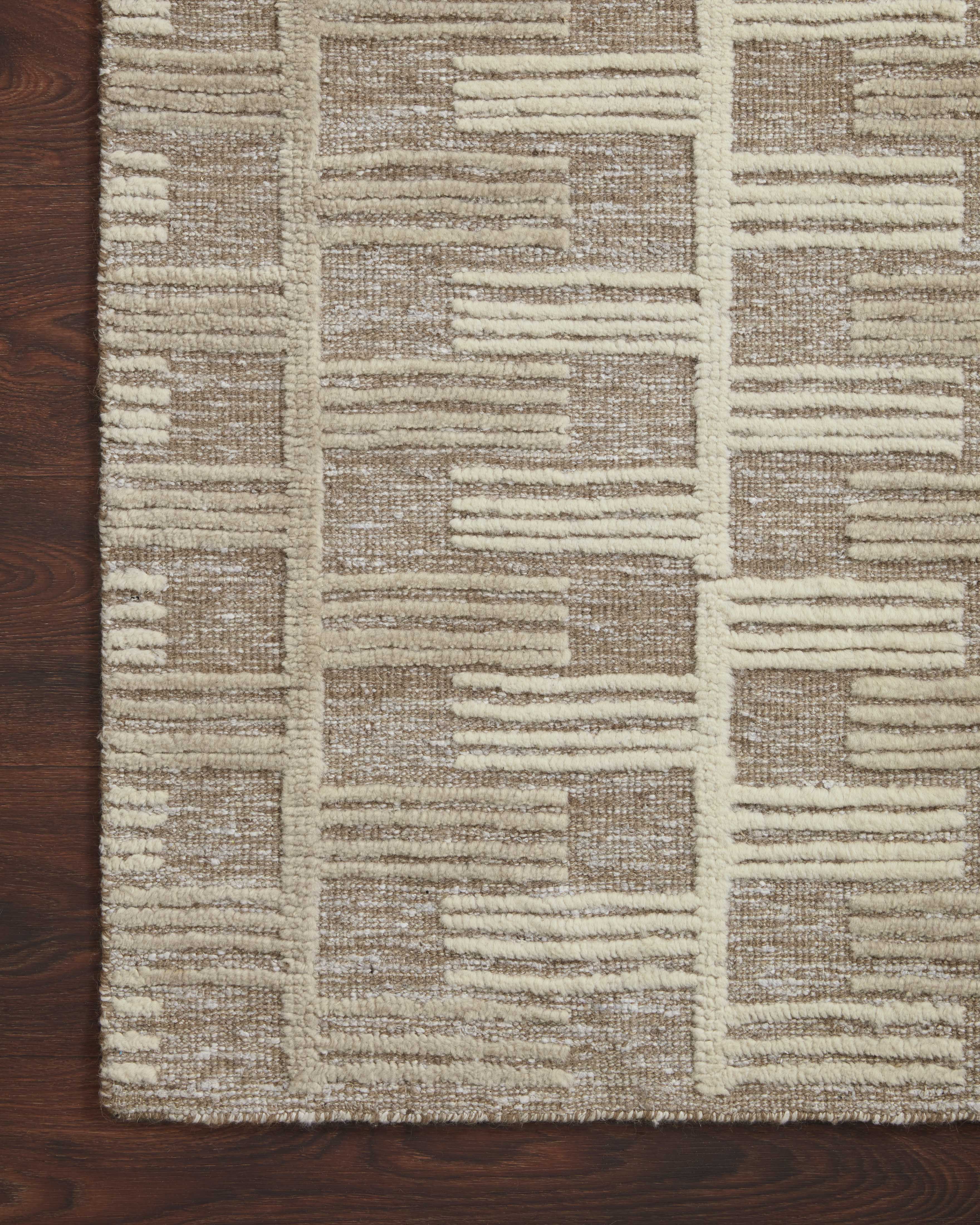 Carrier & Company x Loloi Harrison Taupe / Ivory Rug RUGS - wool Loloi