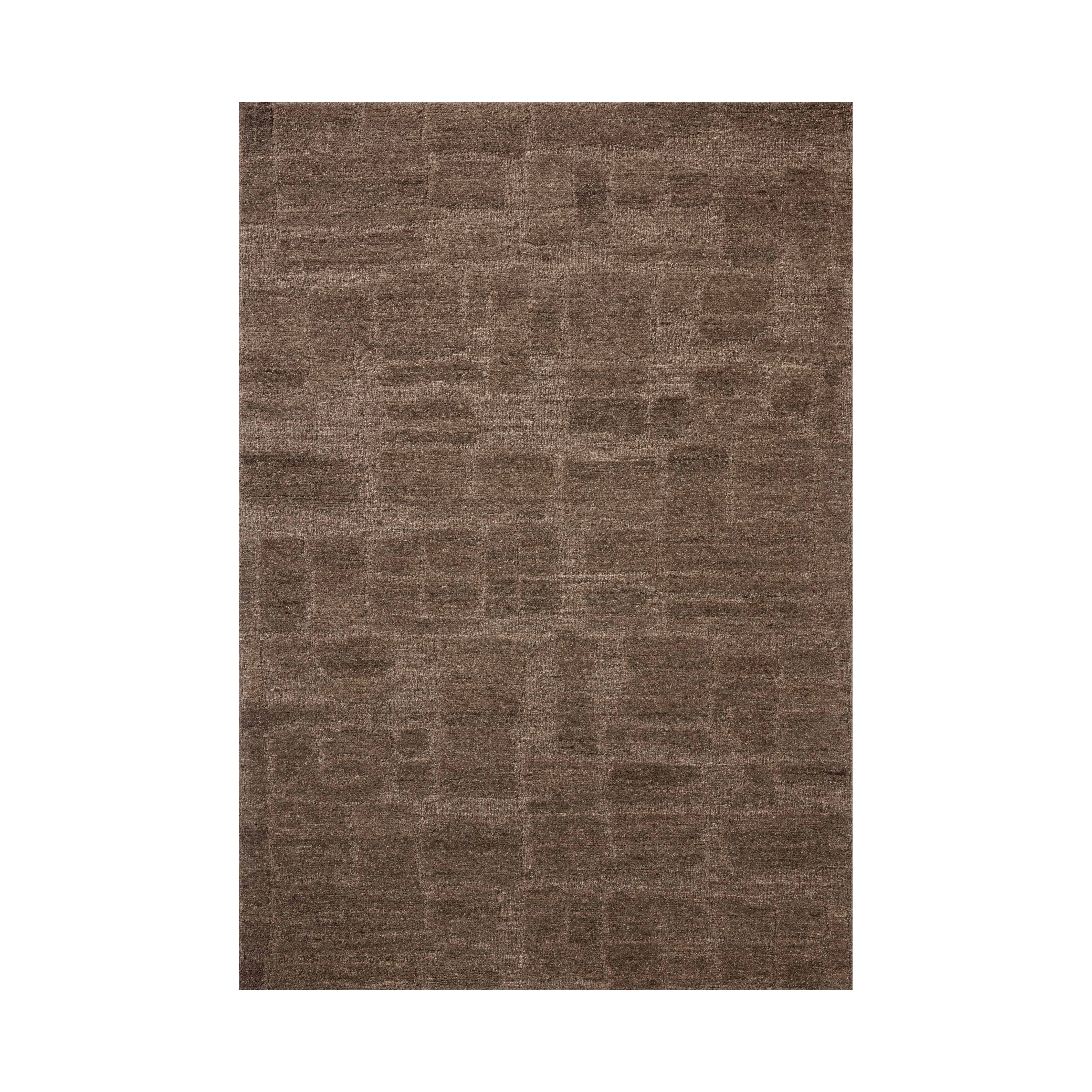 Loloi Hartley Brown / Mocha Rug RUGS - wool Loloi 18" x 18" sample