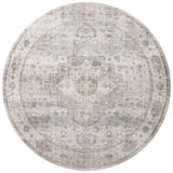 Loloi Heidi Dove / Blush Rug 1-RUGS-patterned Loloi