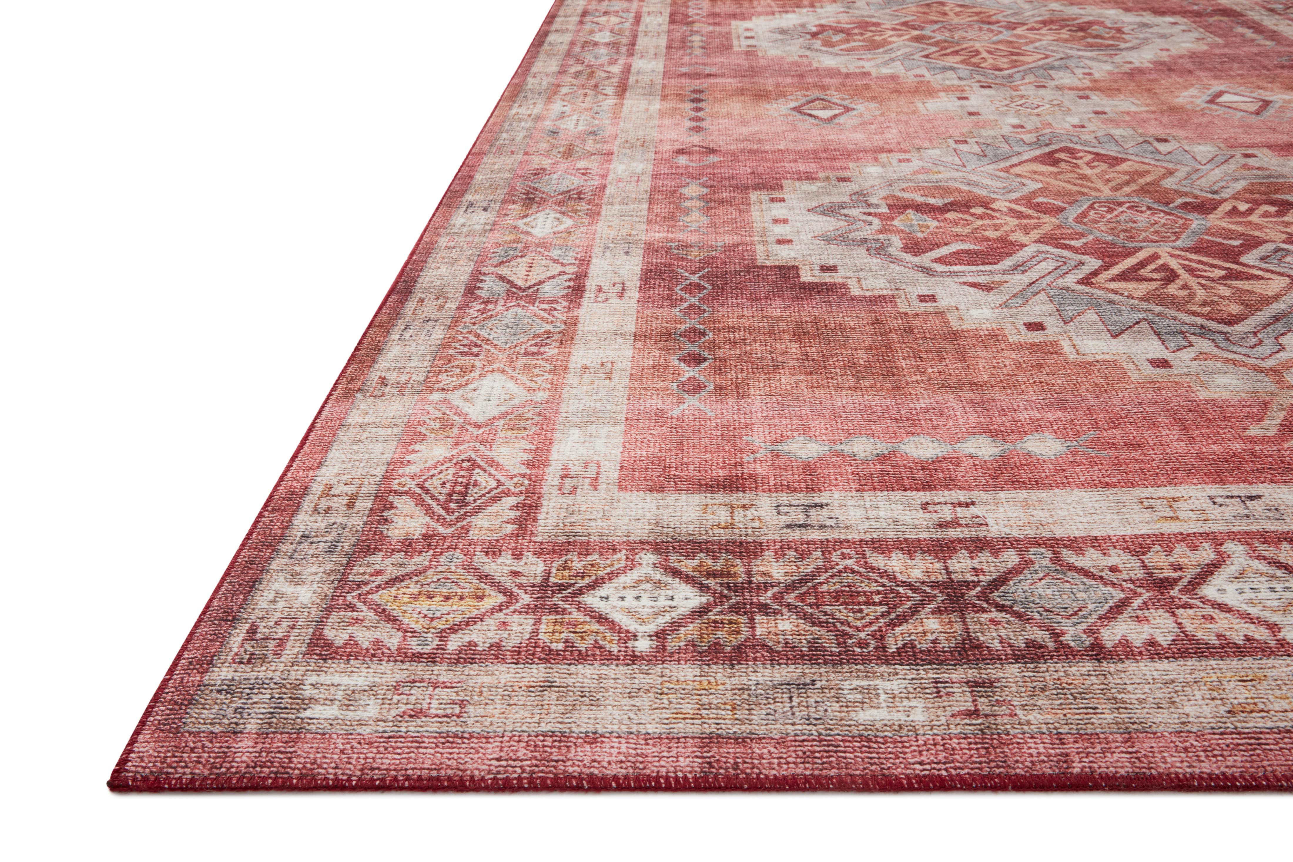 Loloi Heidi Sunset / Natural Rug RUGS - synthetic Loloi