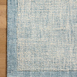 Magnolia Home by Joanna Gaines x Loloi Henley Ivory / Blue Rug RUGS - wool Loloi 18" x 18" sample