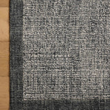 IN STORE - Loloi Henley Ivory / Charcoal Rug IN STORE - rugs Loloi 18" x 18" sample