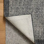 IN STORE - Loloi Henley Ivory / Charcoal Rug IN STORE - rugs Loloi 18" x 18" sample