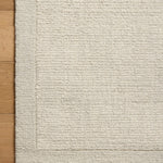 Magnolia Home by Joanna Gaines x Loloi Henley Ivory / Silver Rug RUGS - wool Loloi 18" x 18" sample