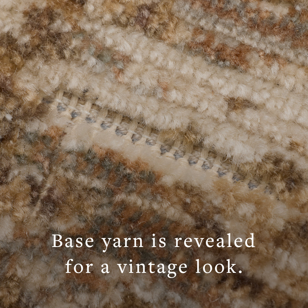 Loloi Heritage Clay / Natural Rug 0-RUGS-patterned Loloi